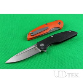 Soldier Bear line lock folding knife with G10 handle UD402185 